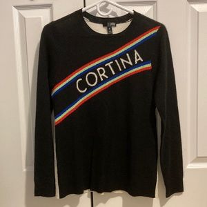 AQUA Cashmere Cortina Sweater